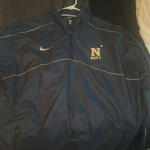 Navy men’s Nike 1/4 zip large